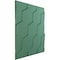 Ekena Millwork 19 5/8in. W x 19 5/8in. H Honeycomb EnduraWall Decorative 3D Wall Panel Covers 2.67 Sq. Ft. WP20X20HBFSM - alternate 5